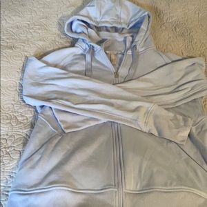 Athleta triumph hoodie color merry peri size  - XL